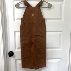 Toddler boys carhartt overalls